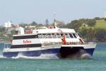 ID 896 QUICKCAT (1987, Fuller ferries) inbound to Auckland city from the islands of the nearby Hauraki Gulf.